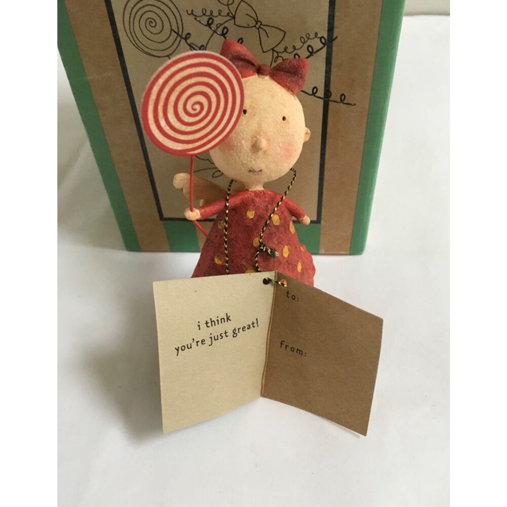August Moon Angel Wings Candie You're a Sweetie Lollipop Dan DiPaolo Figurine - Picture 9 of 16